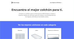 Desktop Screenshot of ochohoras.com